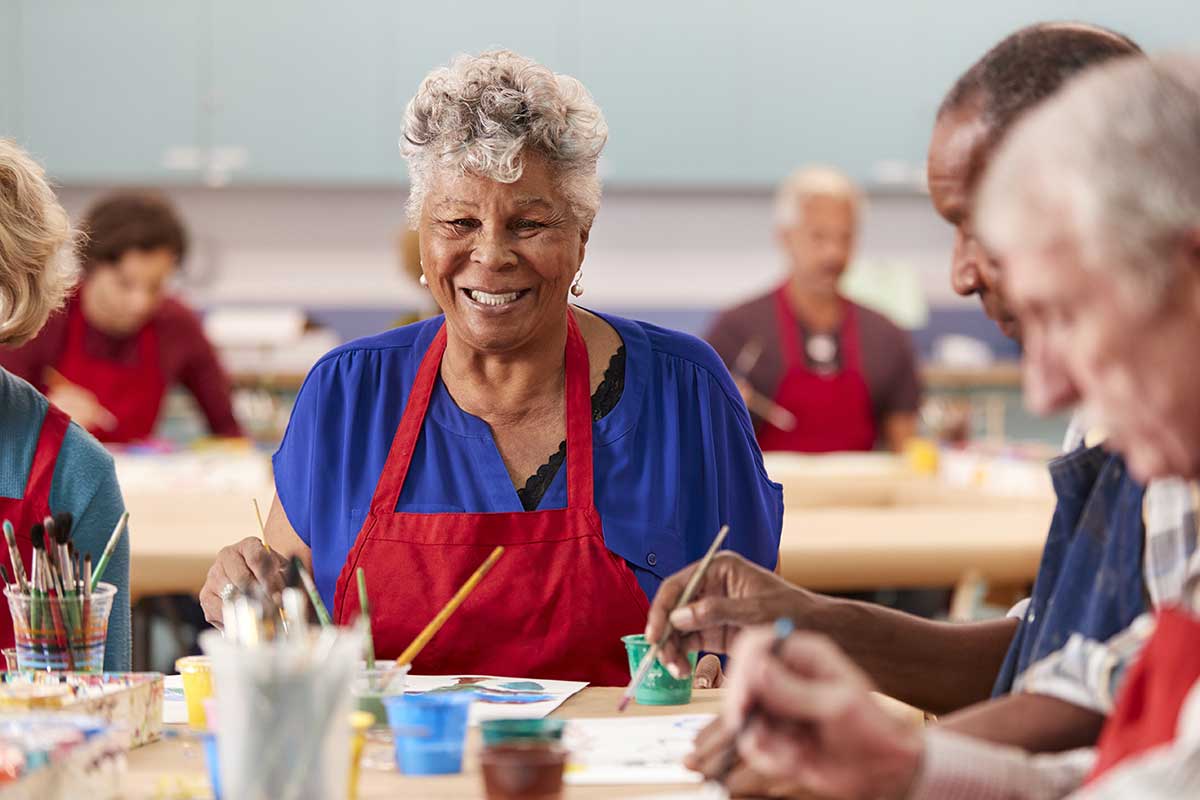 arts and crafts for seniors with limited mobility