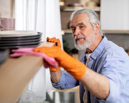 Summer’s Landing (58) Senior cleaning countertop